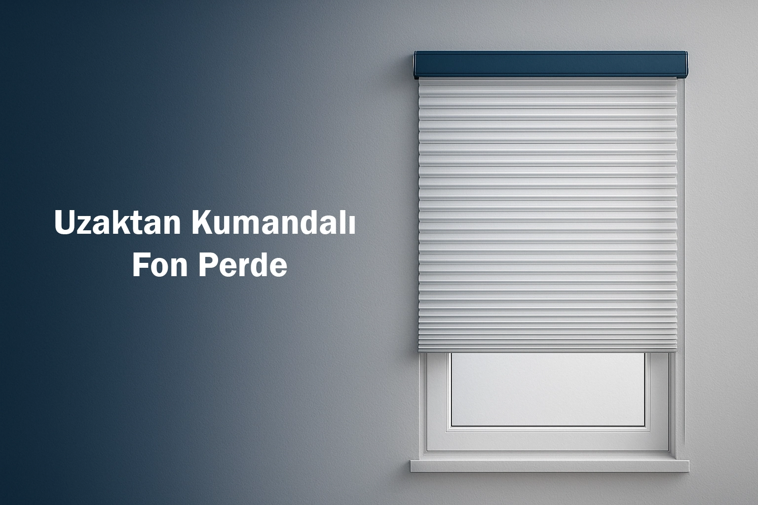 Uzaktan Kumandalı Fon Perde