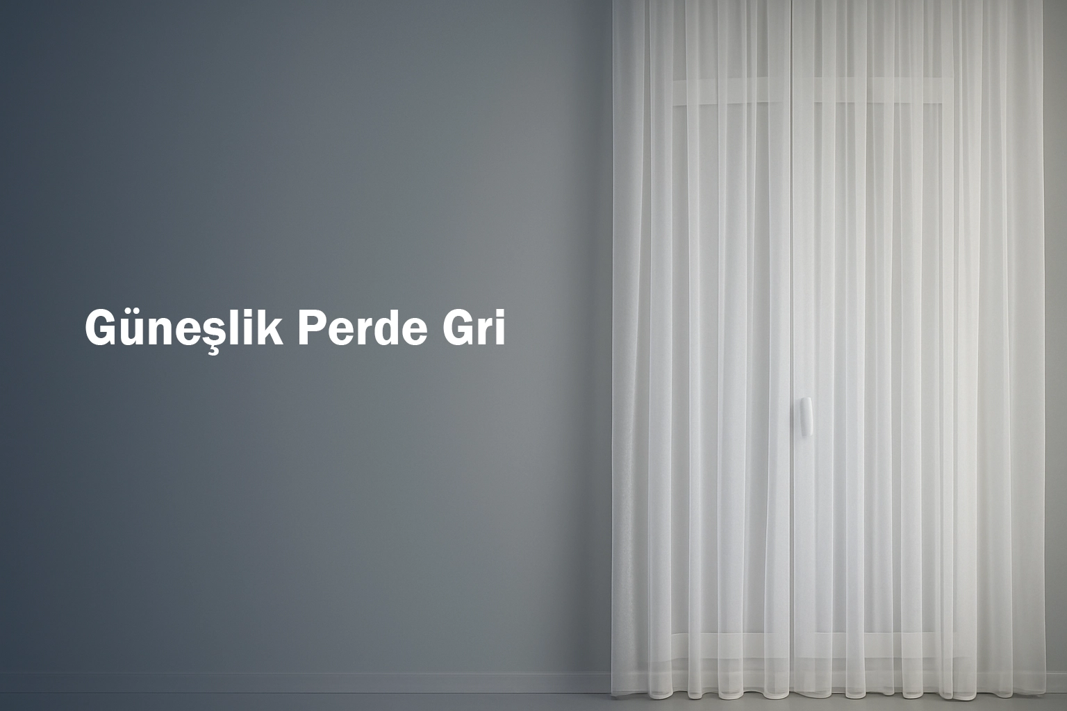 Güneşlik Perde Gri