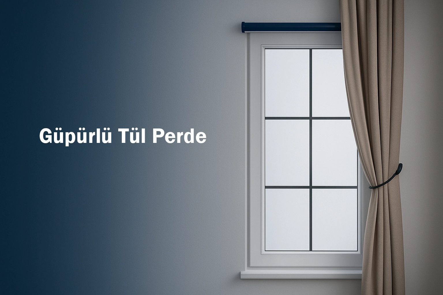 Güpürlü Tül Perde