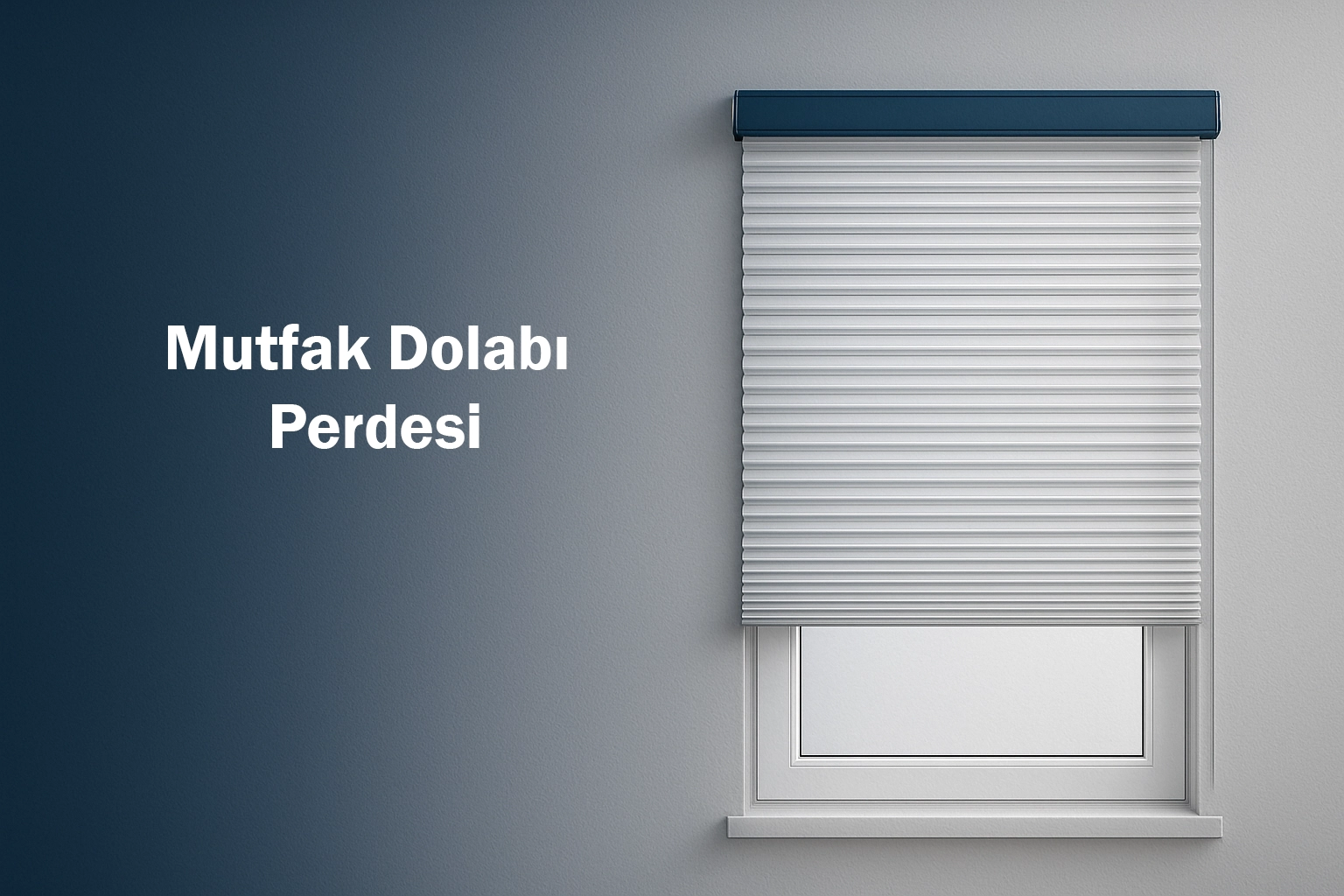 Mutfak Dolabı Perdesi