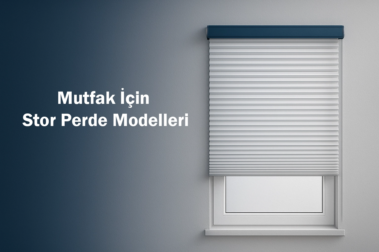 Mutfak İçin Stor Perde Modelleri